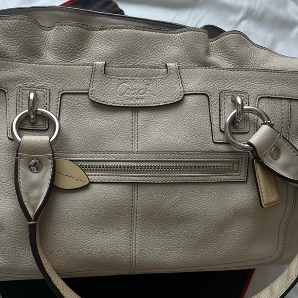 Vintage Leather Coach Purse - Picture 2 of 6